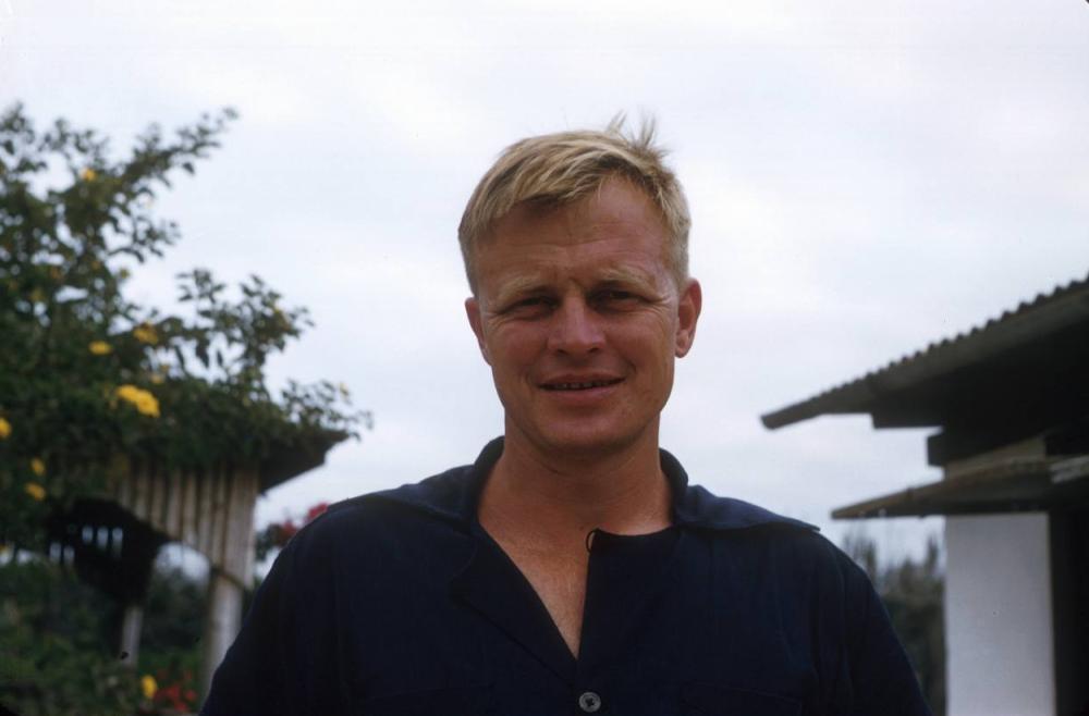 Alf Kastdalen on Santa Cruz Island, Galápagos.